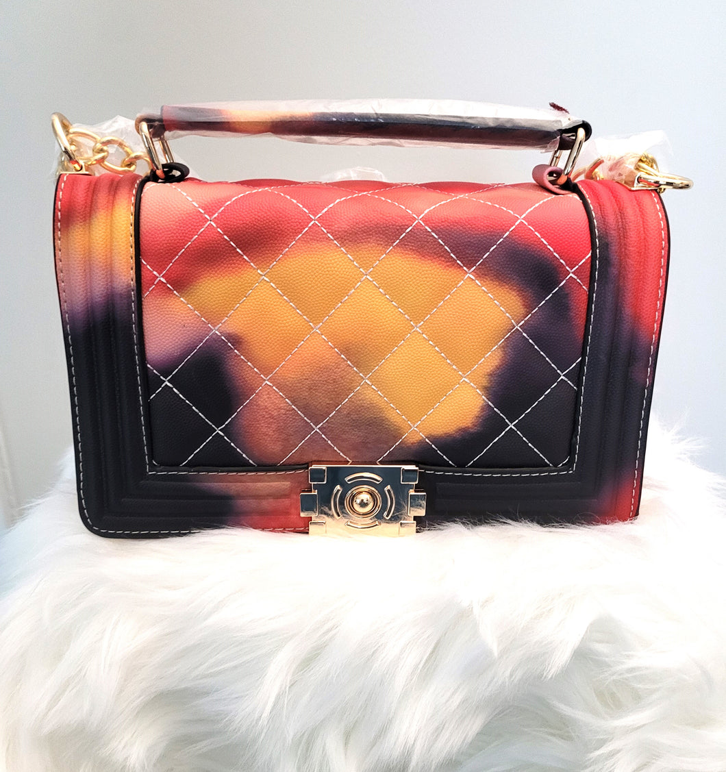 Multi-colored crossbody